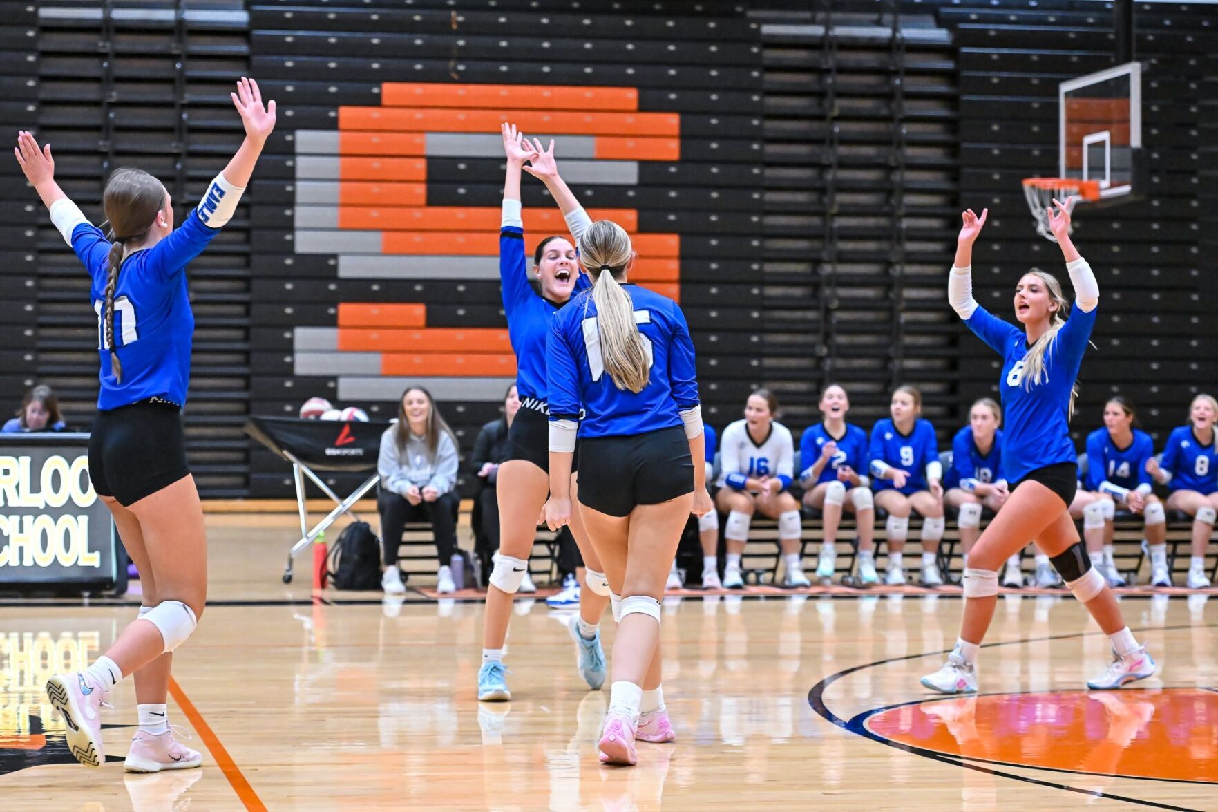 10/20/2025 - Girls Volleyball - Columbia at Waterloo